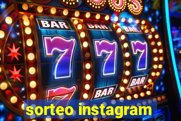 sorteo instagram